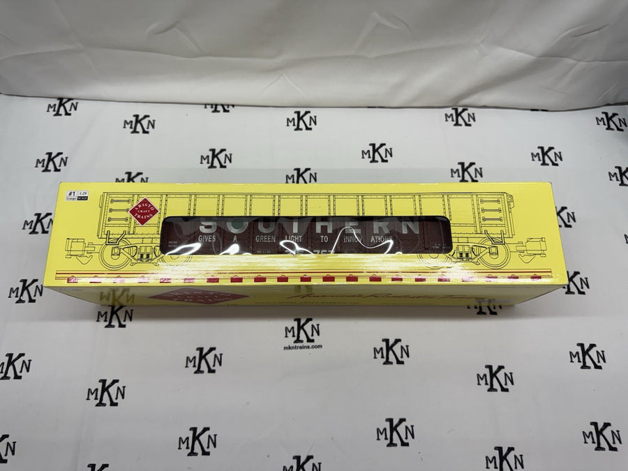 Aristocraft ART-41012 Drop End Gondola Car Southern #315767 Weathered G Scale