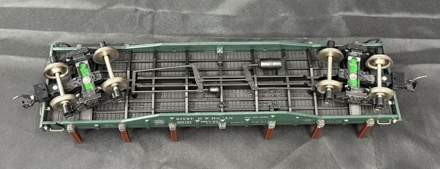 Aristo-Craft G Scale New York New Haven & Harford flat car kadee Ex/No box