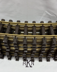 LGB 1500 G Scale Brass Curved Track R2 8 Pieces EX