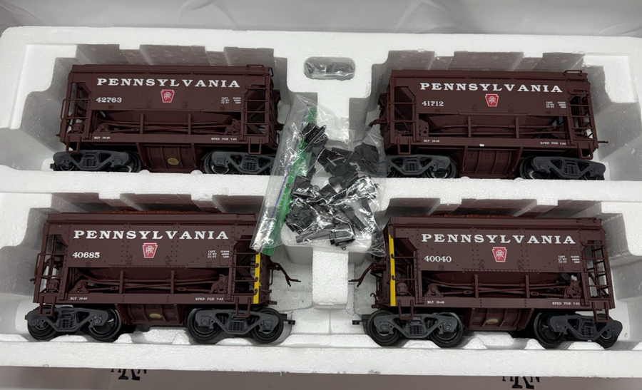 LGB 40040 PENNSYLVANIA RAILROAD PRR ORE CAR set G Scale