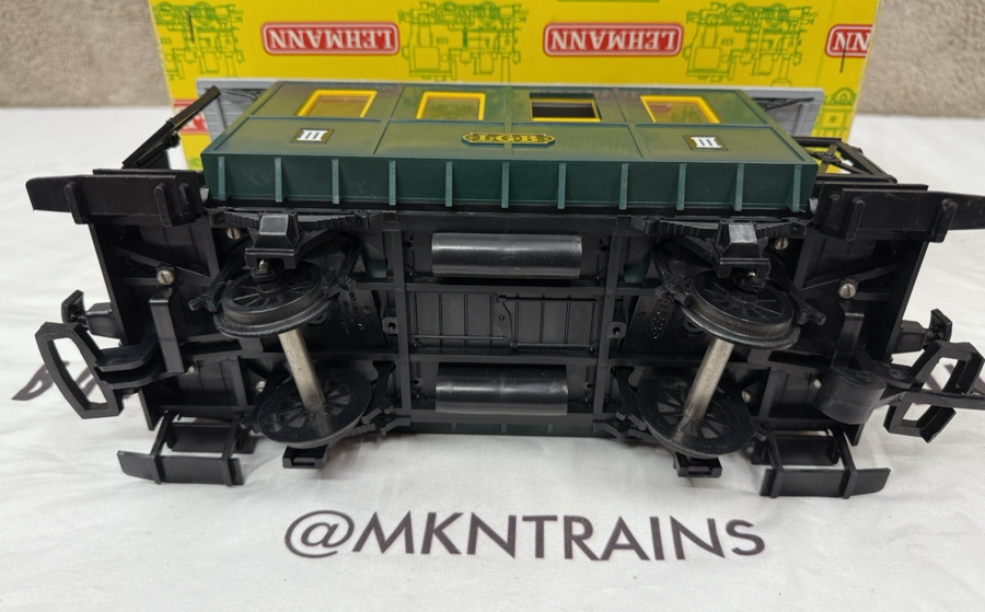 LGB 3010 Green #3 III G Scale 3rd class Passenger car Old Stock Early Years EX