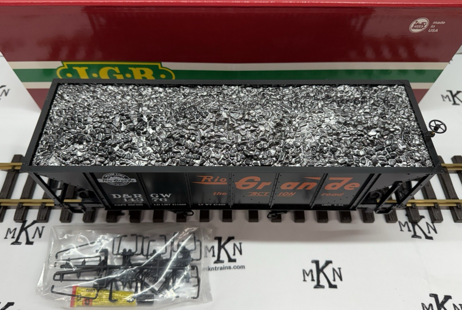 LGB 43760 Rio Grande 2 Bay Hopper #14376 Brand New G Scale