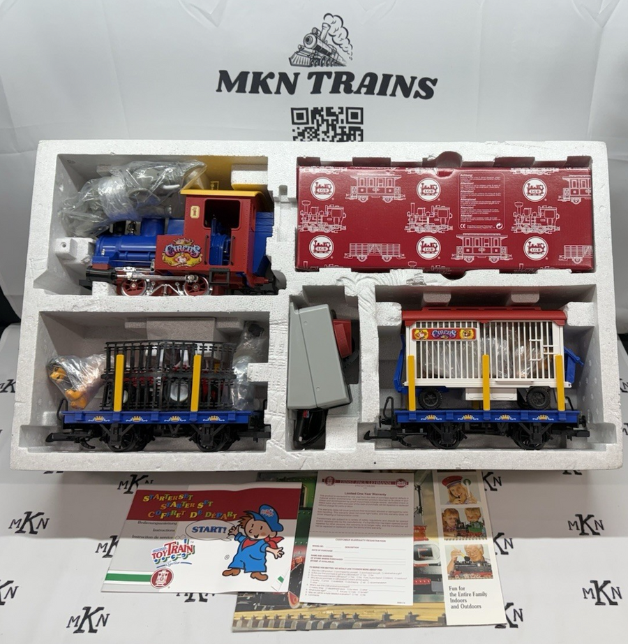 LGB 92788 Toy Train Circus Starter Set Vintage Brand New G Scale MINT