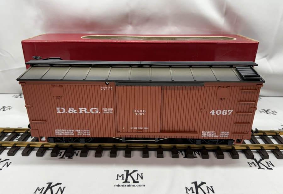 LGB 4067 G Scale Denver & Rio Grande Box Car G Scale