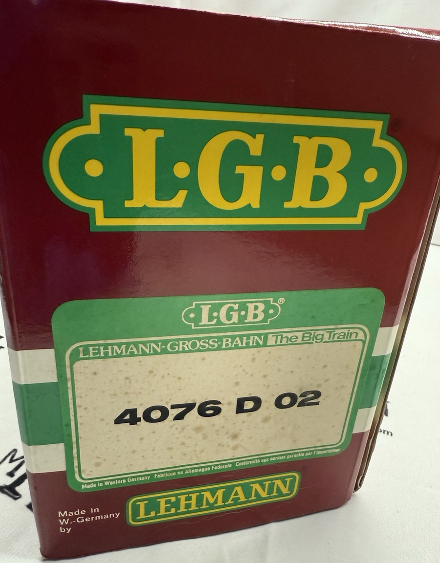 LGB 4076 D02 Santa Fe 2 Bay Open Hopper Coal Load ATSF 4976 G Scale LN/BOX