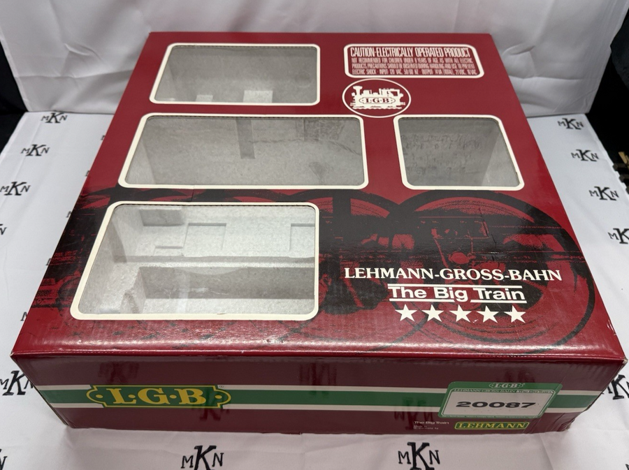 LGB 20087 Rio Grande Starter Set G Scale Empty Box