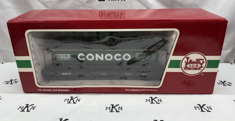 LGB 40805 Conoco Single Dome Tank Car C.O.N.X. 35 LN/EX G Scale