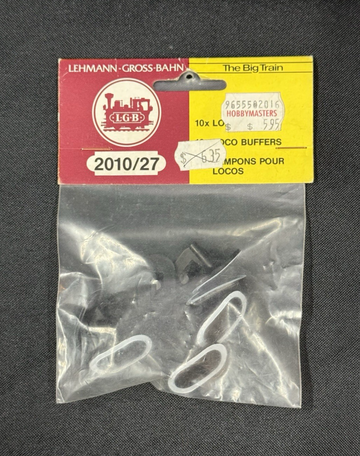 LGB 2010/27 (66227) Locomotive Buffers (10x) for G Scale NOS