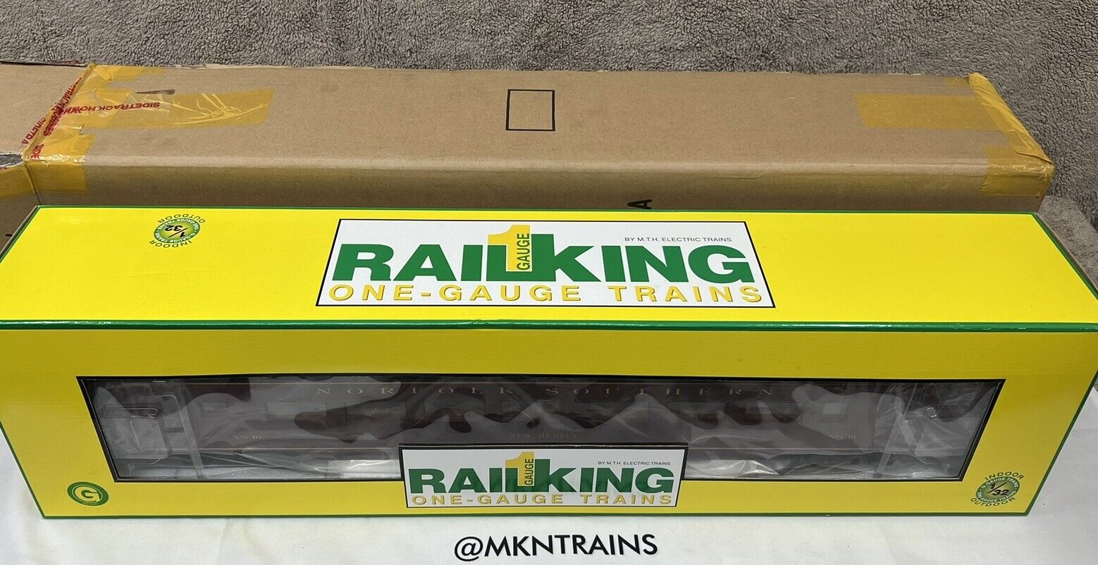 MTH Rail King One Gauge 70-67029 Norfolk Southern 70' Streamlined Passenger Car