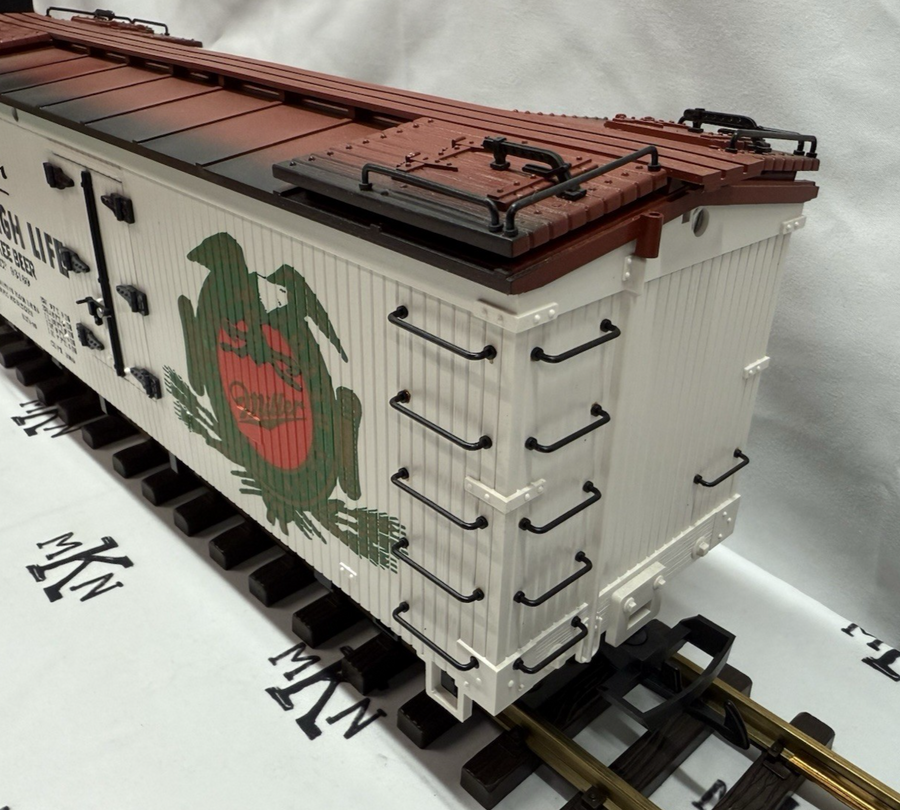LGB 4072 MILLER HIGH LIFE REFRIGERATOR Reefer Car G Scale LN/BOX