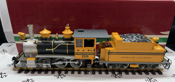 LGB Lake George & Boulder 2119D 2-6-0 Steam Loco & Tender w/ Box G Scale