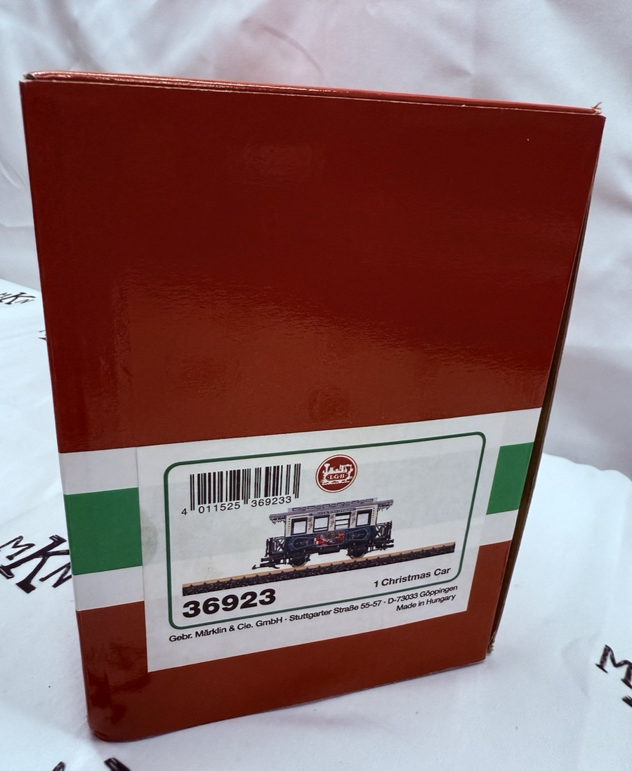 LGB 36923 Merry Christmas 2023 Passenger Car Coach G Scale Brand New