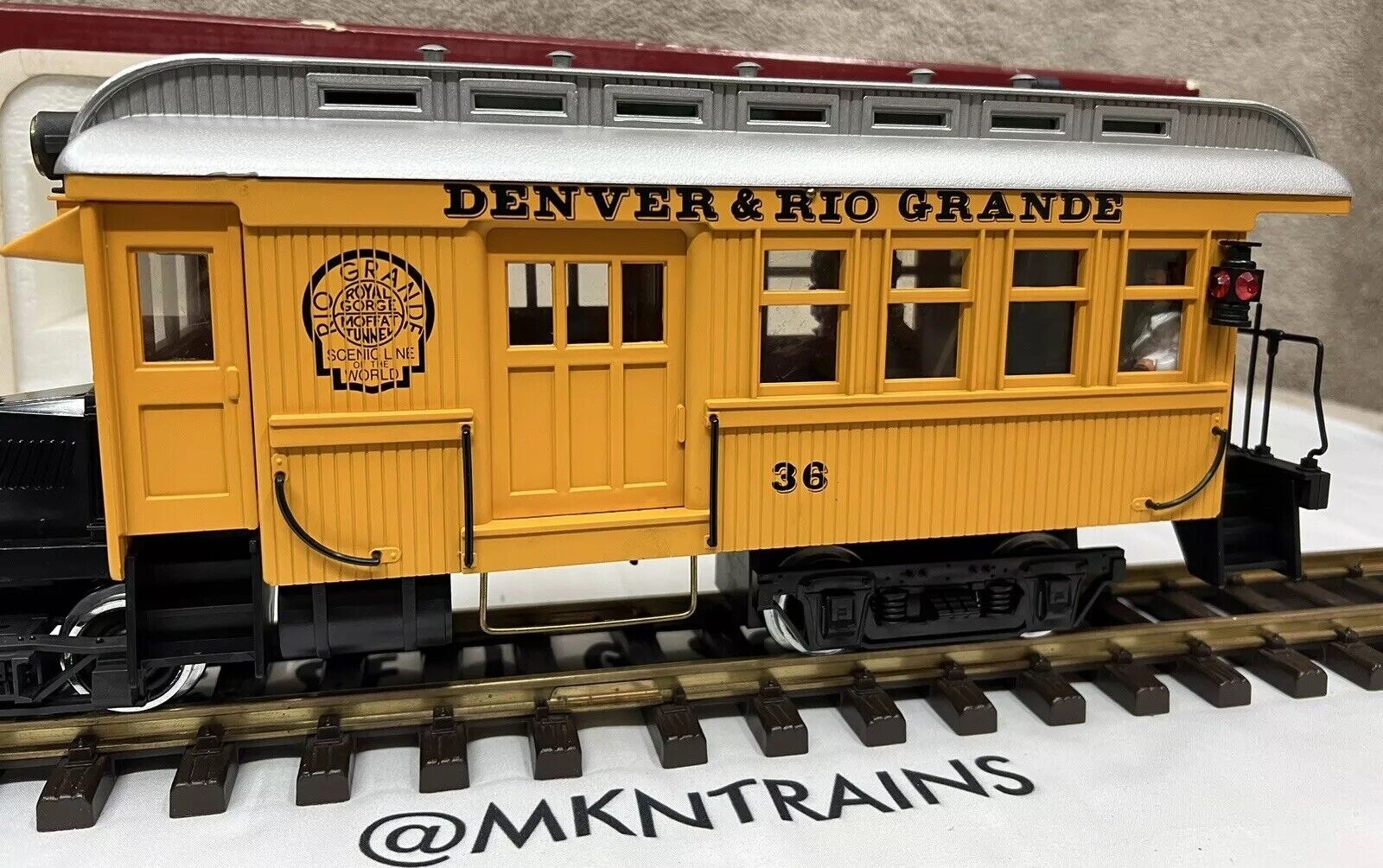 Delton Locomotive Works 2264-YMack Rail Bus D&RG Rio Grande #36 Delton Doozie