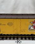 Aristo-Craft ART-46222 NYC 20th Century Pale Beer Steel Reefer Car G Scale