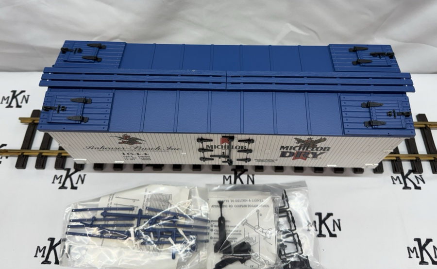 USA Trains R1644 Anheuser Busch Inc Michelob Dry Reefer Car G Scale