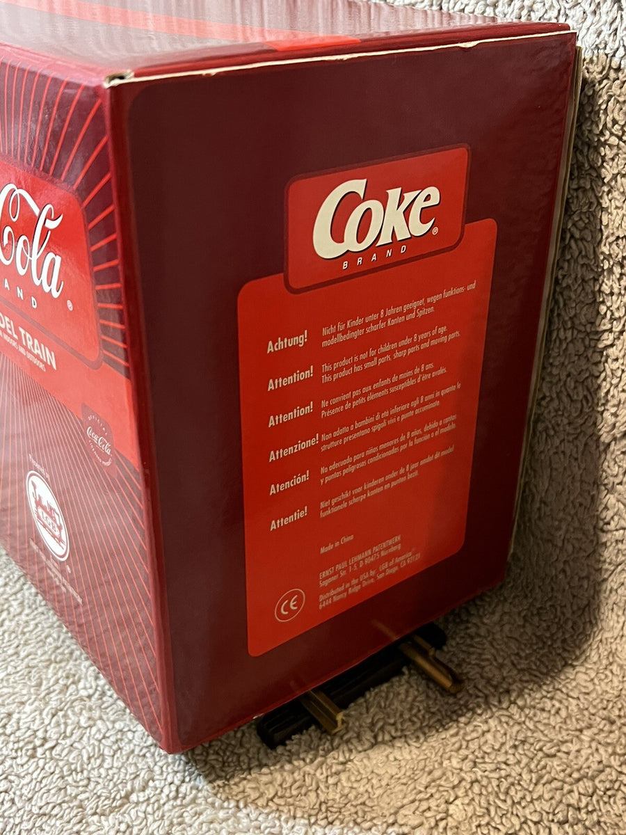 LGB 43755 NEW IN BOX Coca Cola Drover’s Caboose MINT With Sleeve G Scale