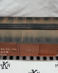 LGB 4067 G Scale Denver & Rio Grande Box Car metal wheels weathered kadee EX/Box