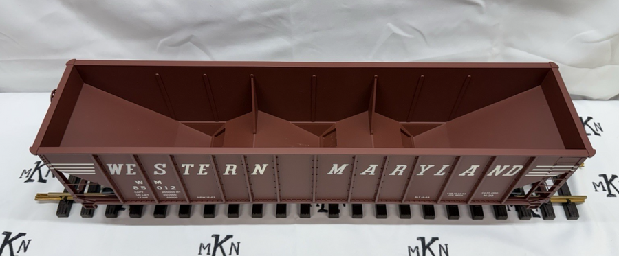 Aristocraft ART- 41495 WESTERN MARYLAND 100 Ton Hopper Car G Scale LN/Box