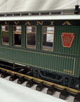 LGB 3080-E01 Pennsylvania Passenger Coach Car Green G Scale EX/Box