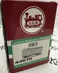 LGB 43670 Denver Rio Grande #3456 Box Car New in Box G Scale