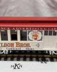 LGB 3181-DG Wilson Bros Circus Combine Passenger Car G Scale New in Box
