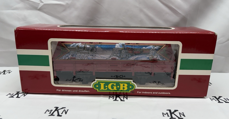 LGB 45110 Christmas Covered Gondola Limited Edition New G Scale