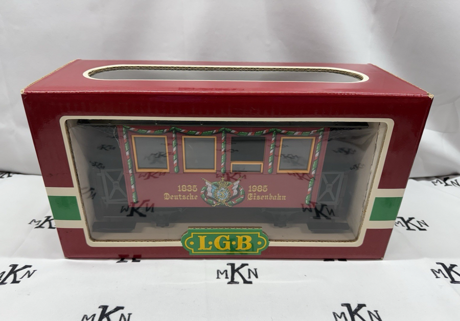 LGB 3150 Deutsche Eisenbahn 150th Anniversary Passenger Car Lighted G Scale