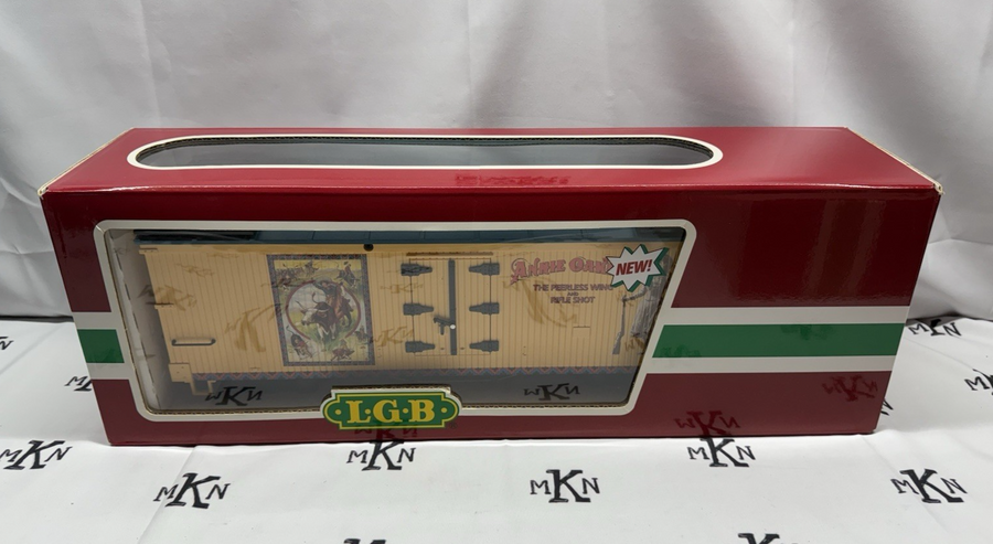 LGB  41720 Annie Oakley Reefer Car LN/Box/Sleeve G Scale