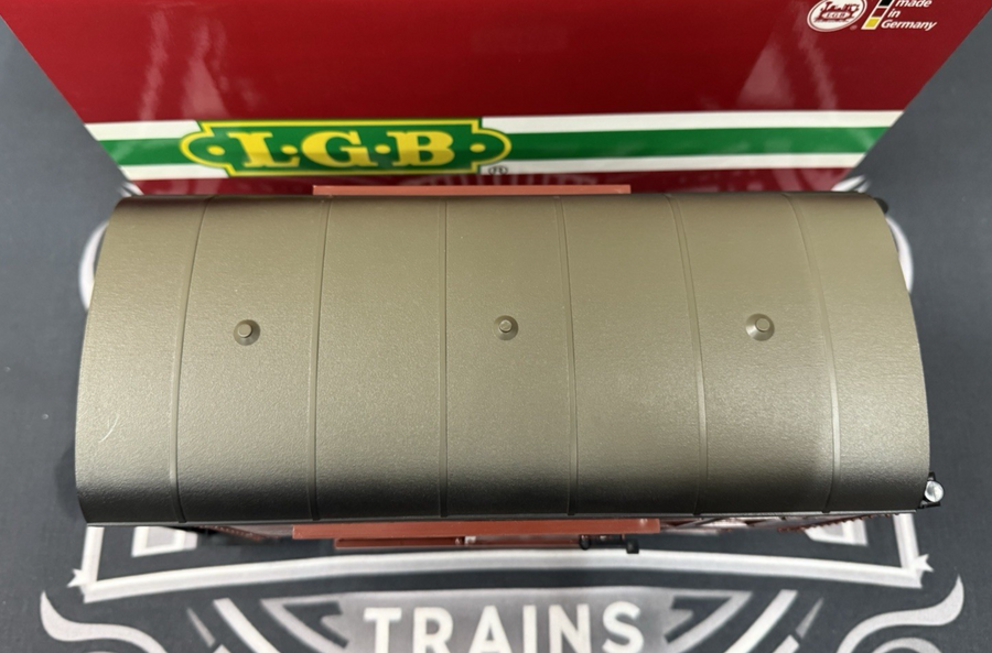 LGB 31190 Stuckgut Wagon metal wheels lights G scale LN/Box