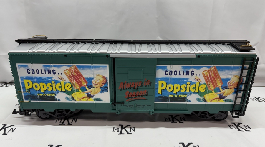 LGB 48913 Popsicle "Always In Season" Box Car Brand New with Sleeve G Scale