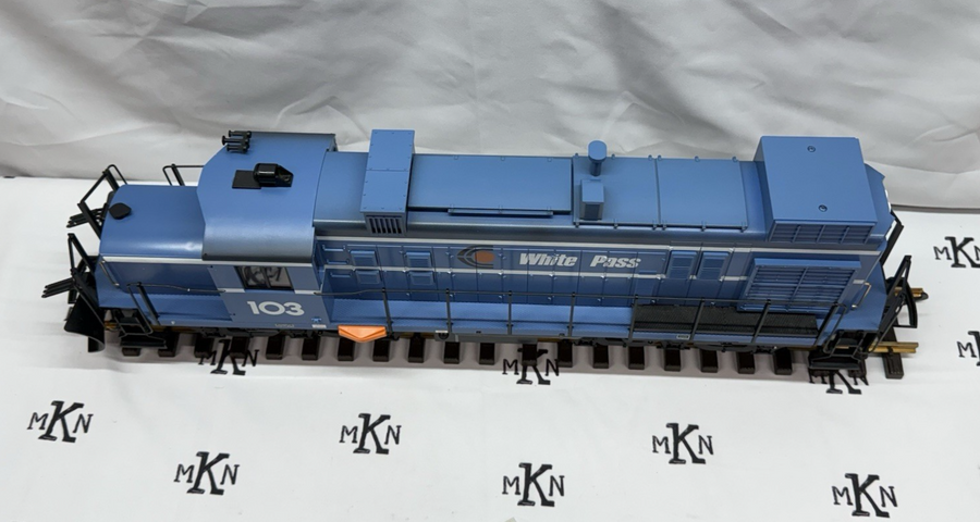 LGB 2155S G White Pass Diesel Locomotive w/Sound #103/Box