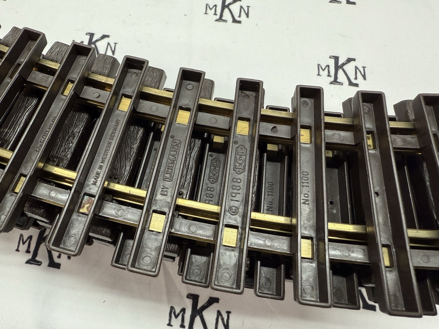 LGB 1100 11000 G Scale 30 Degree Curved Track Sections (12) EX