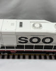 USA TRAINS R22467 SOO LINE GP-30 Diesel Locomotive with Sound/Revolution G Scale