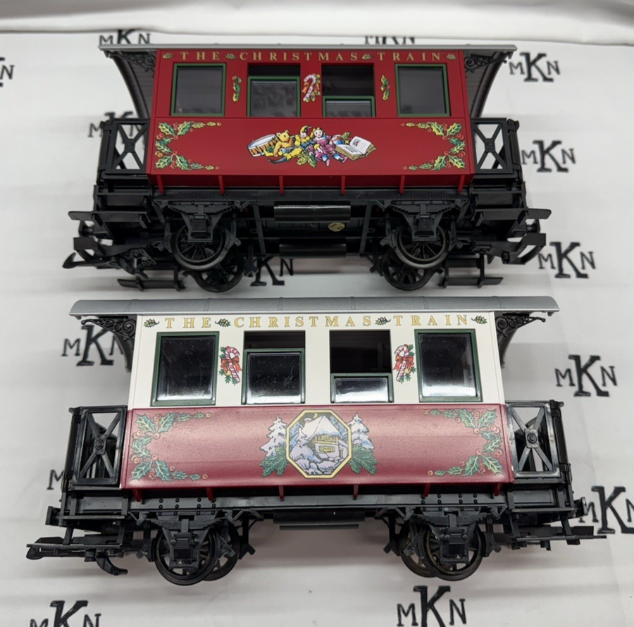LGB 20540 G Scale Christmas Santa Train Steam Loco Passenger Set Train Only