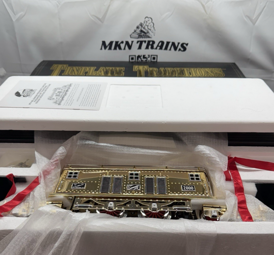 MTH Tinplate Tradition 10-1126-1 Standard Gauge Presidential Passenger Set MINT