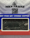USA Trains R14112 Chicago NW 4-BAY Center Flow Covered Hopper #176551 G Scale