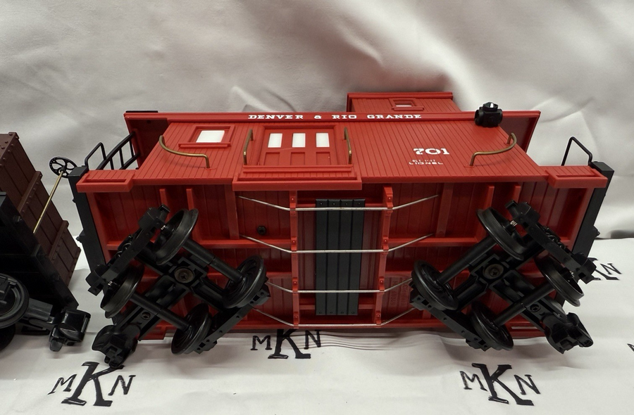 Lionel G GOLD RUSH SPECIAL 8-81000 G Scale Steam Freight Train EX