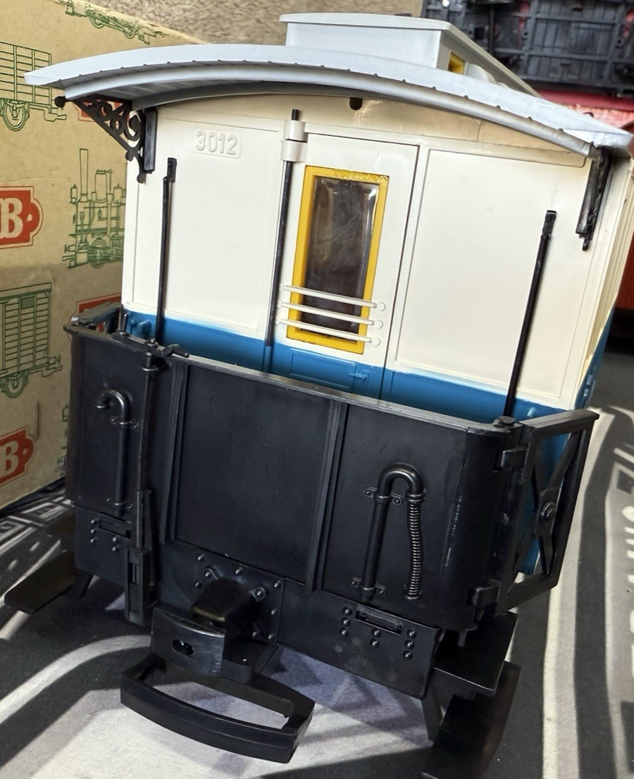 LGB Lehmann #3012 3rd #3 Class Passenger Coach Car G Scale Early Years EX