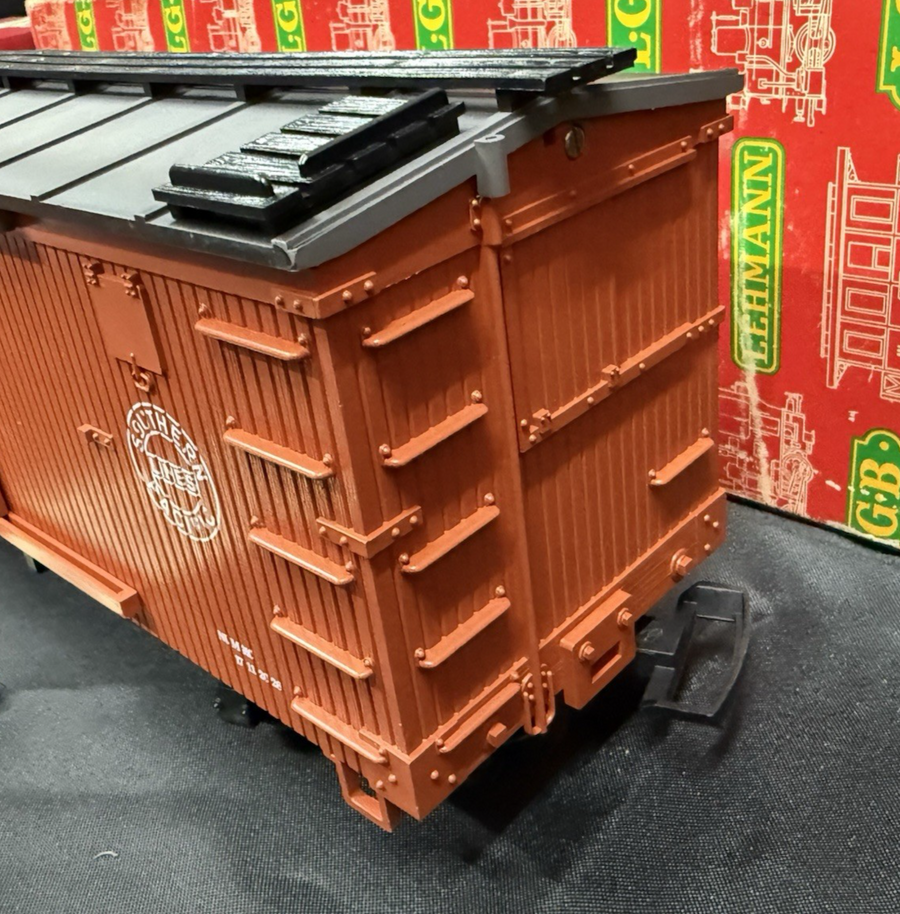 LGB 4067 Southern Pacific G Scale Box Car LN/BOX Old Stock
