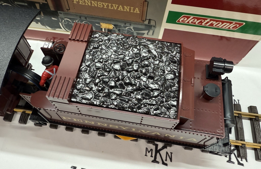 LGB 2219S G Pennsylvania 2-6-0 Mogul Steam Locomotive & Sound Tender LN G Scale