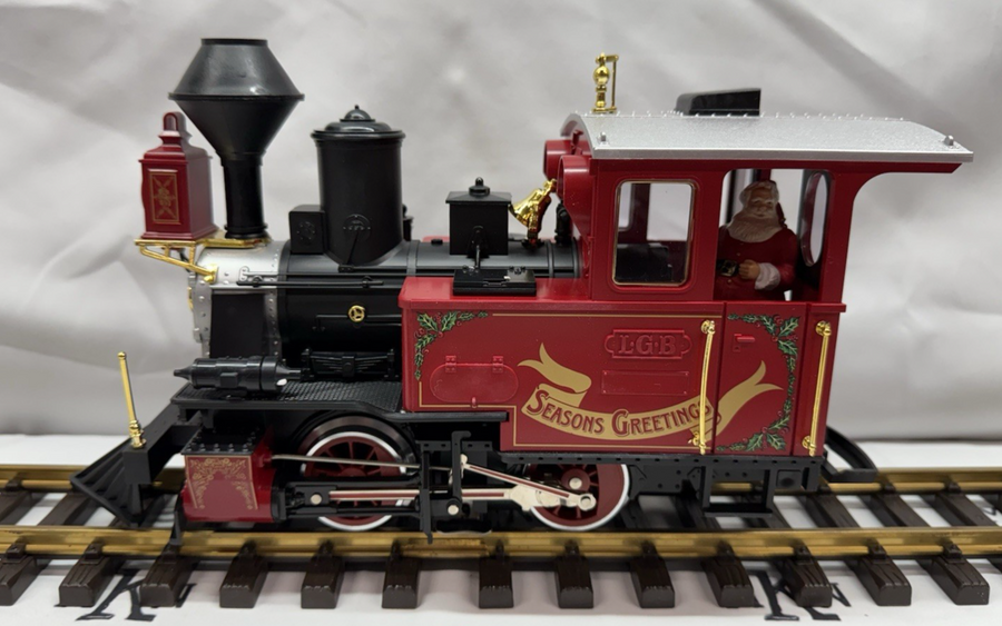 LGB 72555 Merry Christmas Starter Train Set W/Smoke Complete #96 Ltd Ed. MINT