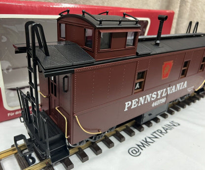 LGB 43790 Pennsylvania Caboose w/ Lights G-Scale LN/BOX Same Day Shipping