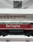 USA Trains 22201 Burlington GP-38-2 Diesel Locomotive #2098 G Scale New/Box
