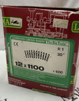 LGB 1100 11000 R1 Brass Curved Track 12 sections in box G Scale