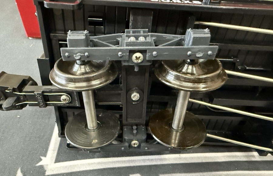 LGB 4080 Conoco Tank Car Metal Wheels G Scale LN Metal Wheels Knuckles