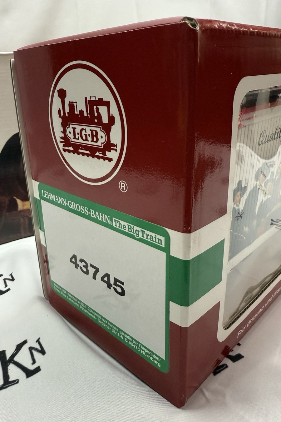 LGB 43745 DUTCH MASTERS CIGAR REEFER CAR LIMITED ED NEW IN BOX G SCALE