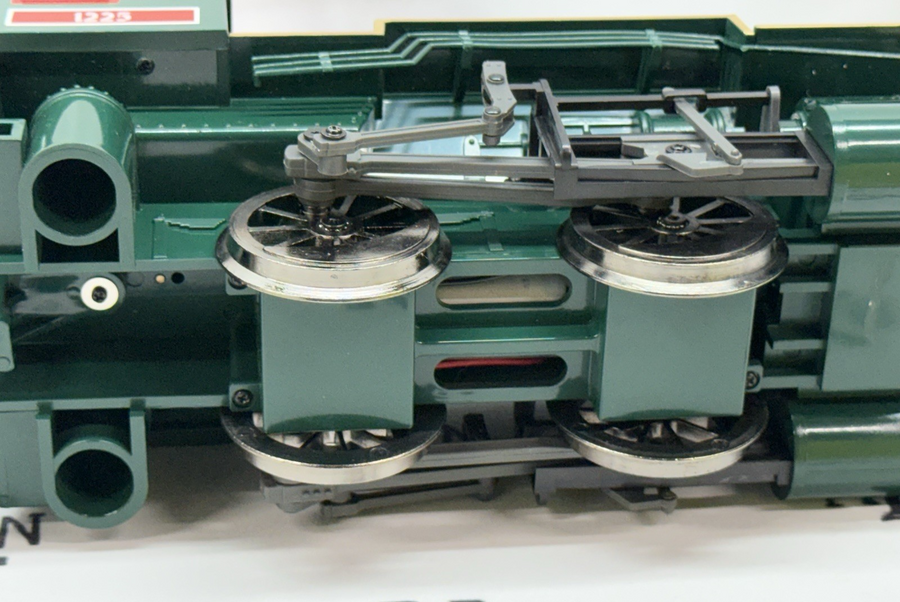 Aristo Craft Art 21235C North Pole Steam Locomotive and Tender Christmas G Scale