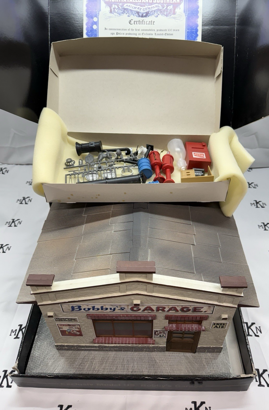 LGB POLA 1931 BOBBY'S GARAGE LIMITED EDITION W/Authenticity LN/Box G Scale