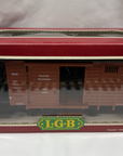 LGB 4030 G Scale DR Covered Freight Boxcar Train Wagon