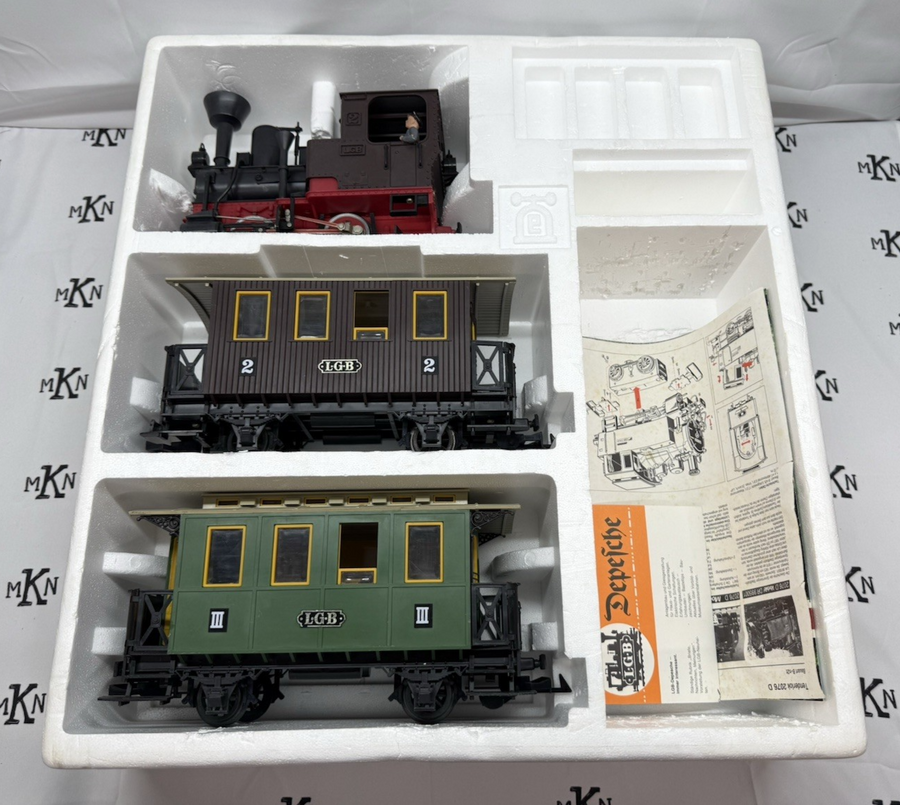 LGB Vintage Early 20301 G Scale Starter Train Set 1969 Lehmann Tested